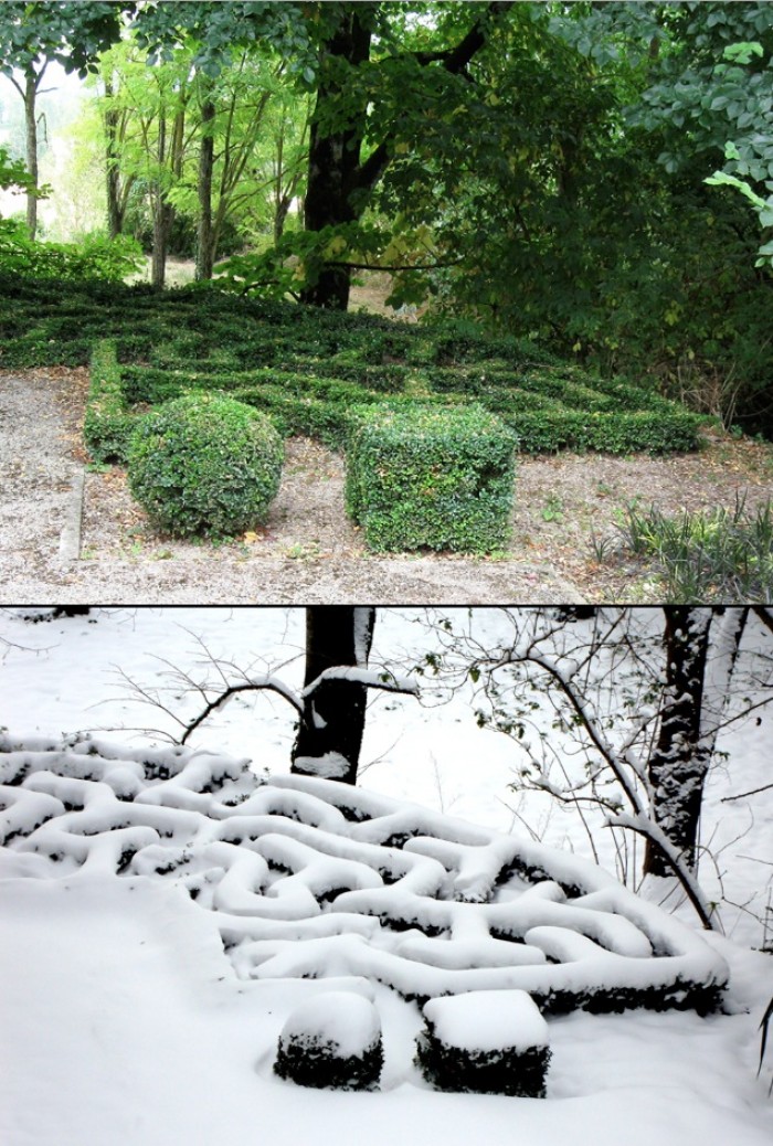 Labyrinthe en buis - Propriété privée dans le Tarn (81) - 2008-2012